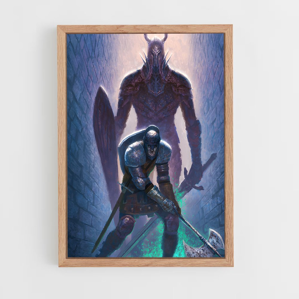Poster L'Épée du Péril – affiche Dark souls (vue 4)